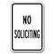 Signmission Safety Sign, 12 in Height, Aluminum, No Solicting - No Solic A-1218 No Solicting - No Solic - alternate 1